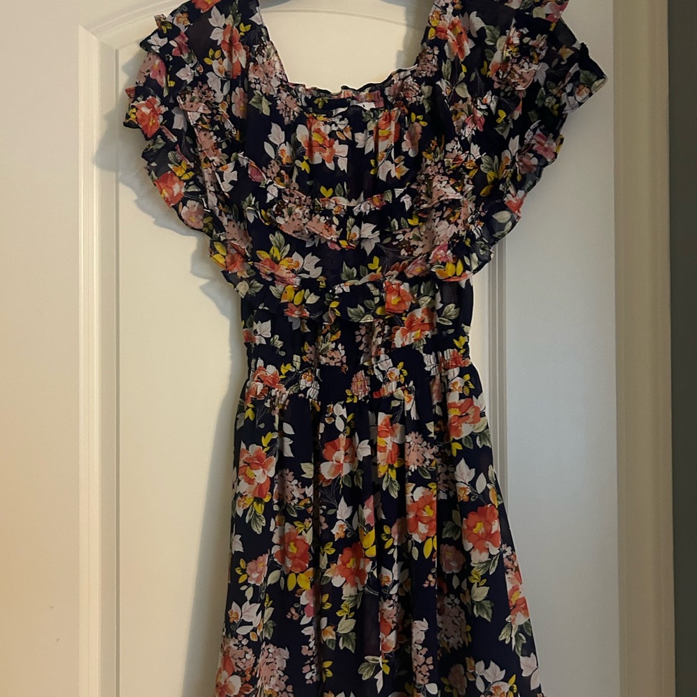 FAVLUX Multicolor Floral Dress